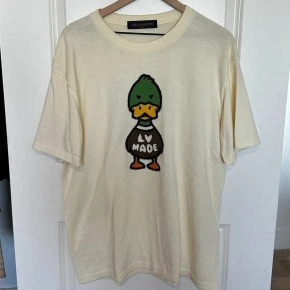 Louis Vuitton x Nigo LV Made Duck Tshirt - Picture 2 of 5